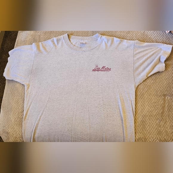 Vintage San Mateo baseball t-shirt - Picture 2 of 2